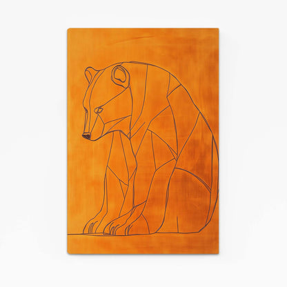 Line Art Bear