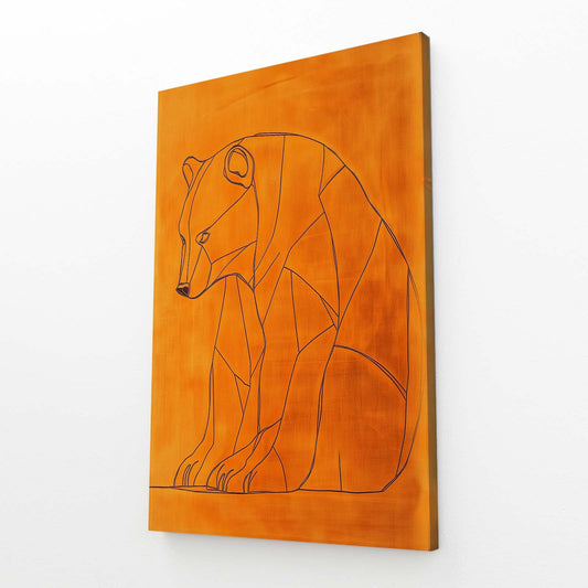 Line Art Bear