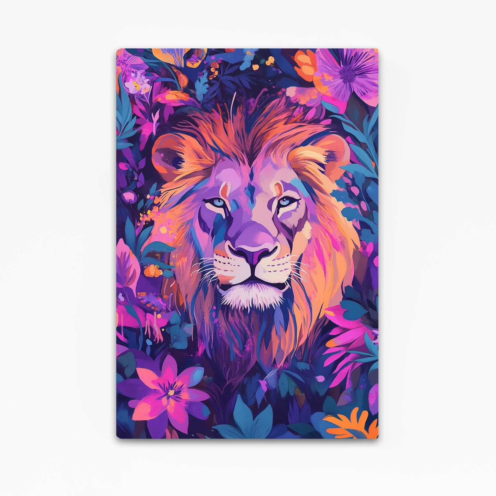 Lion Art Abstract