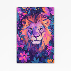 Lion Art Abstract