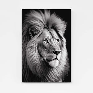 Lion Art Black And White