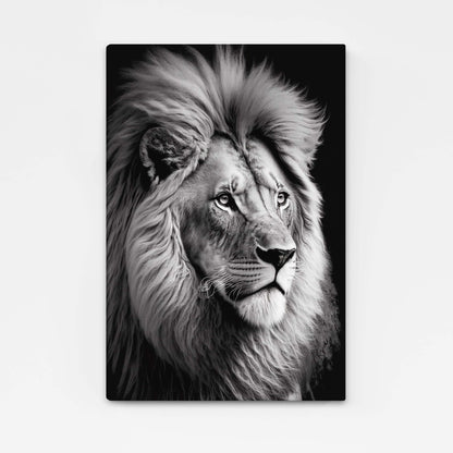 Lion Art Black And White