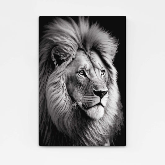 Lion Art Black And White