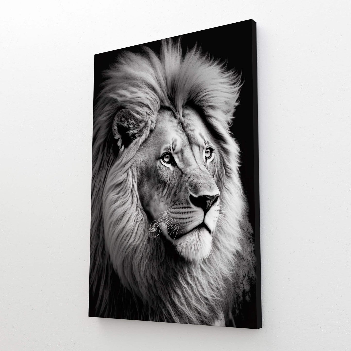 Lion Art Black And White