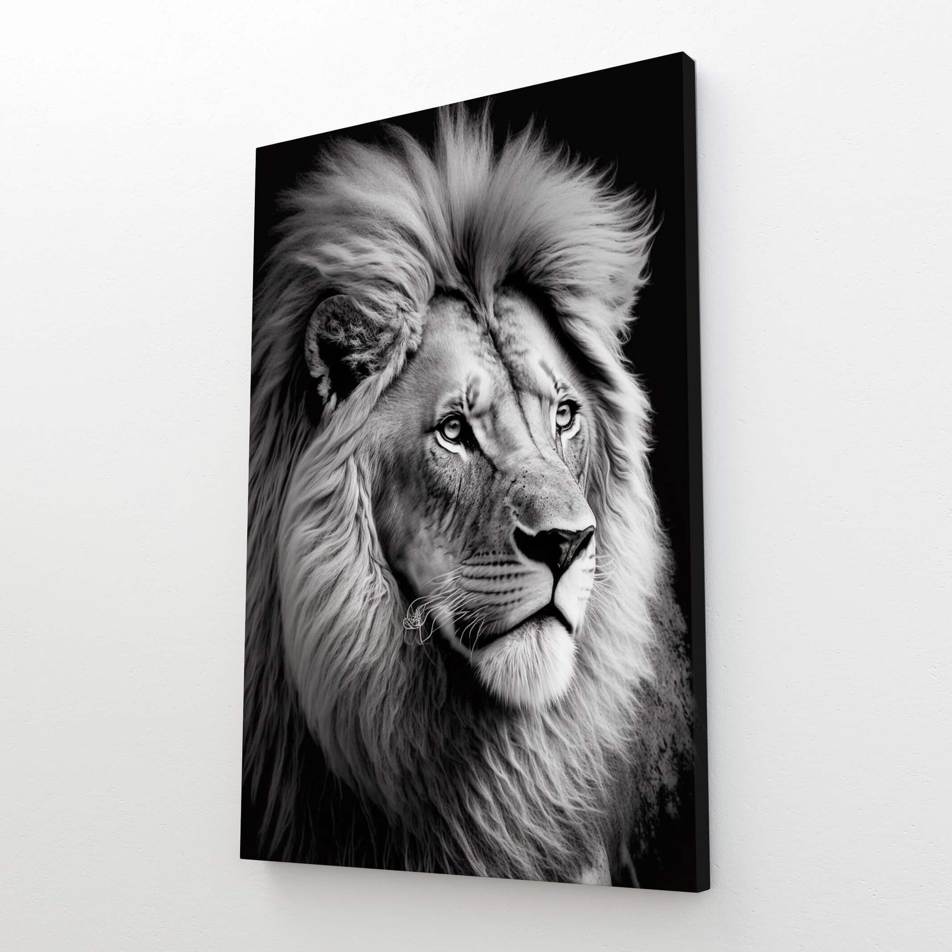 Lion Art Black And White