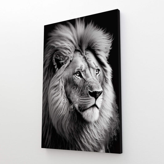 Lion Art Black And White