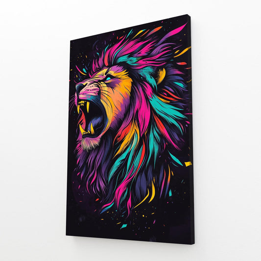 Lion Art Canvas