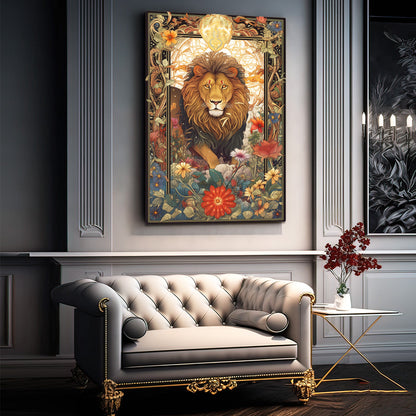 Lion Art Deco