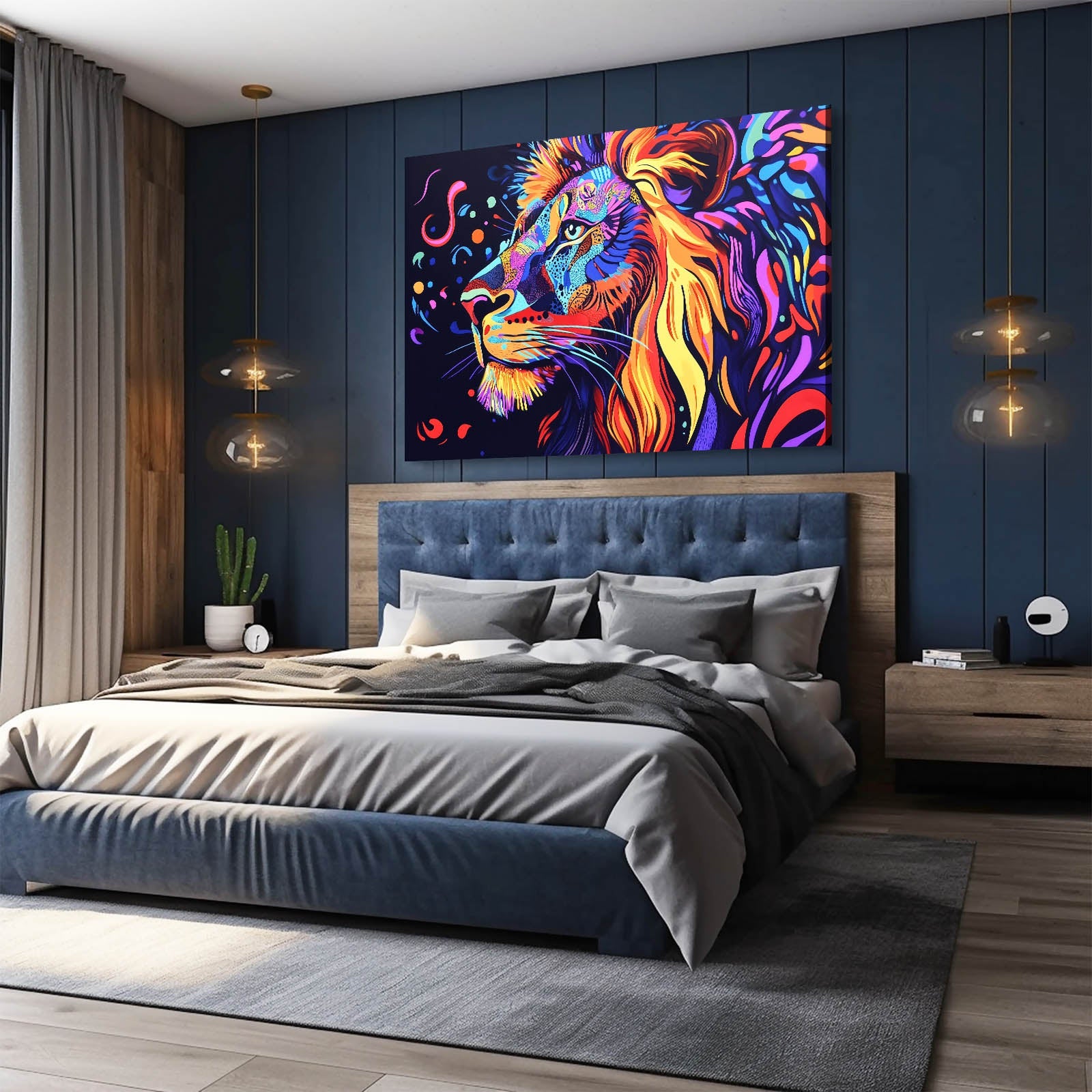 Lion Art Modern