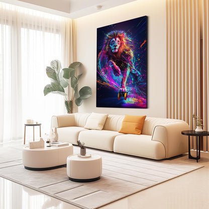 Lion Art Print