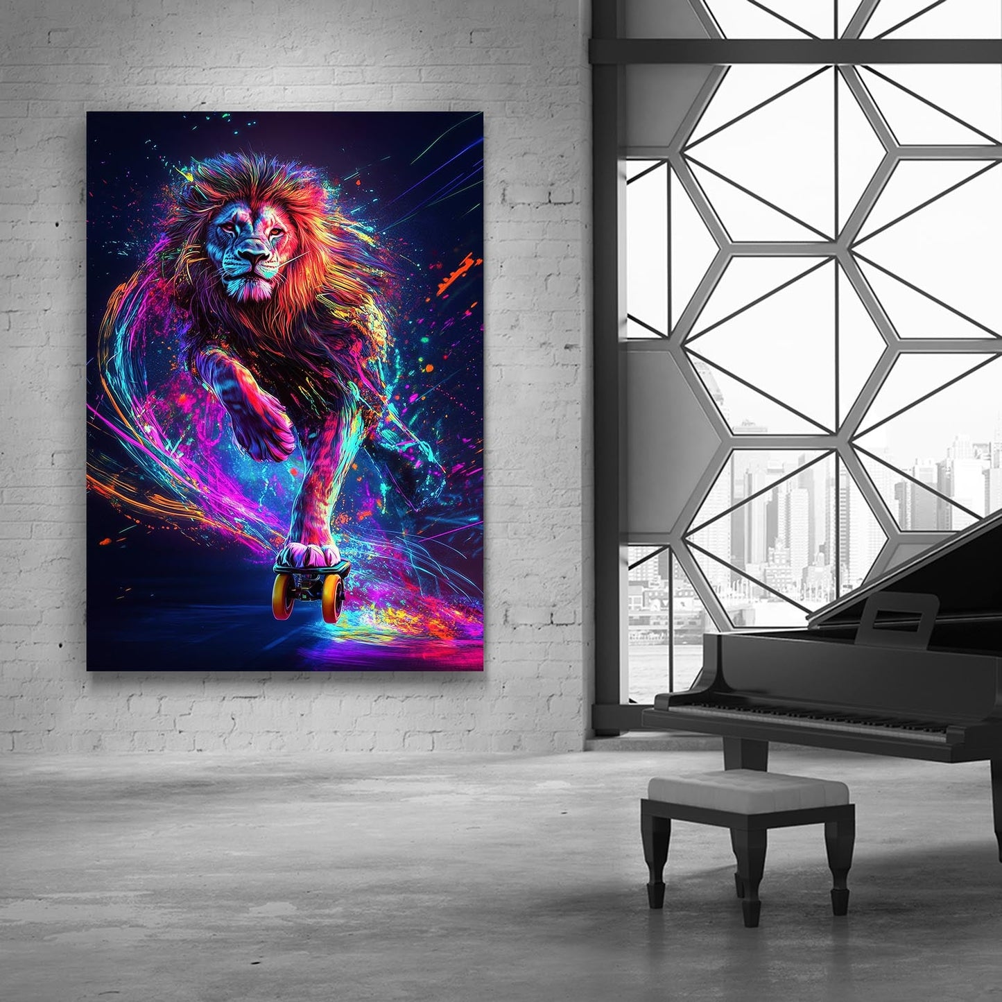 Lion Art Print