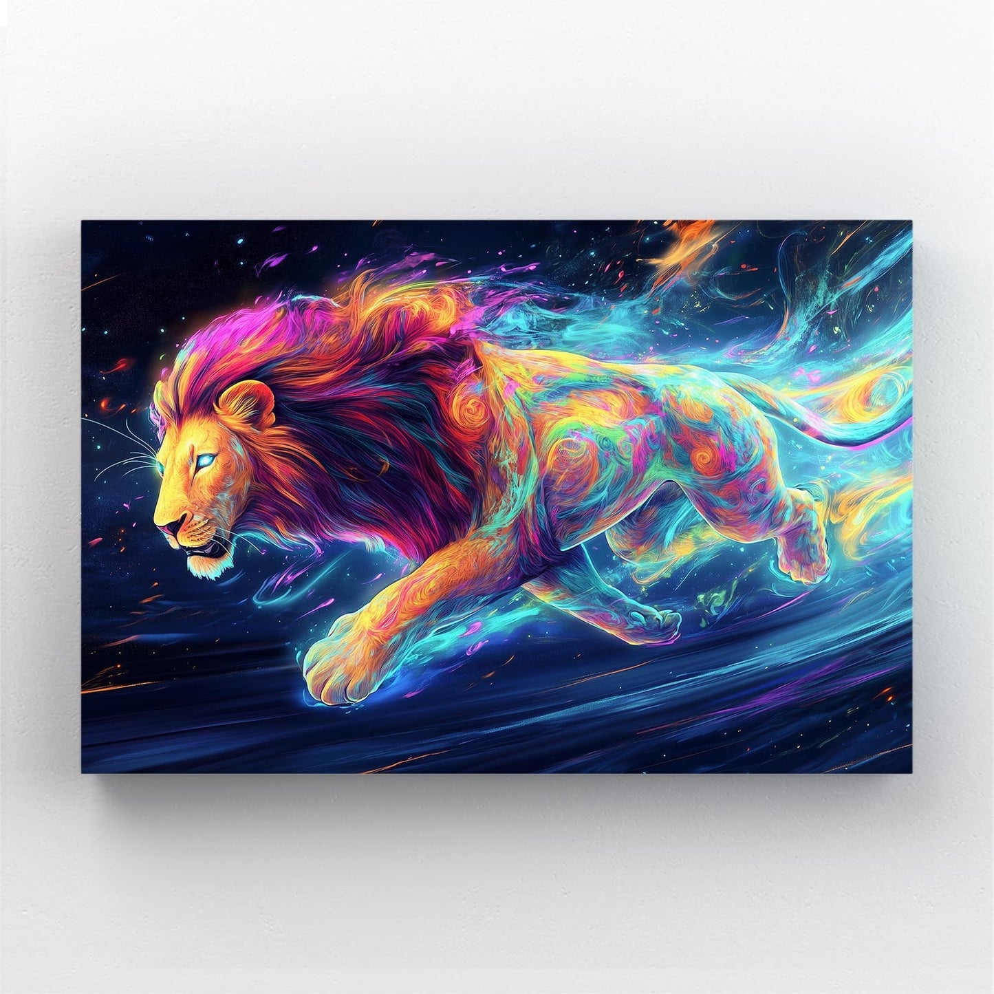 Lion Art Surreal