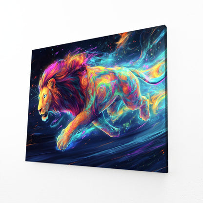 Lion Art Surreal