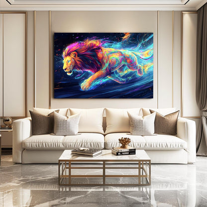 Lion Art Surreal
