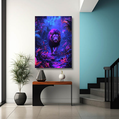 Lion Art Wall