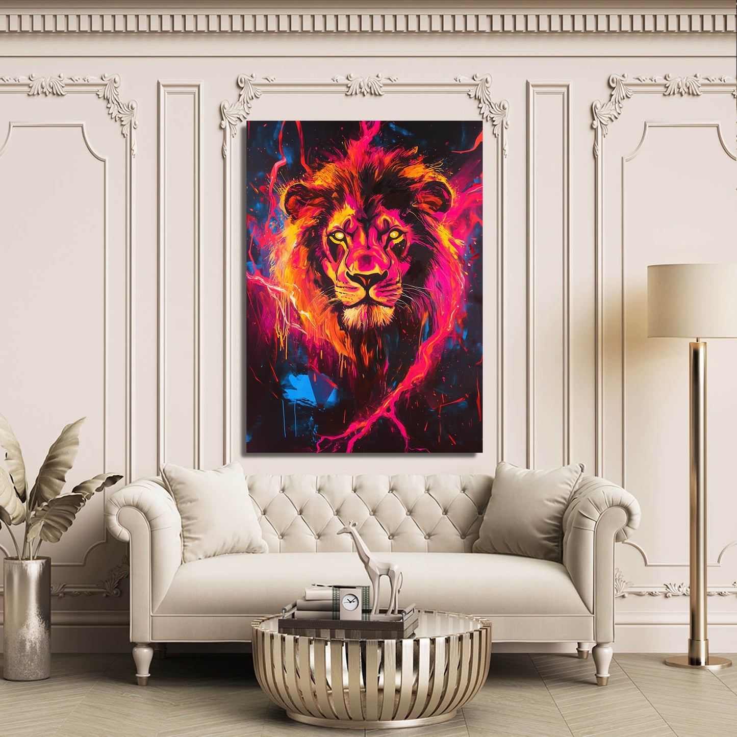 Lion Art Warrior