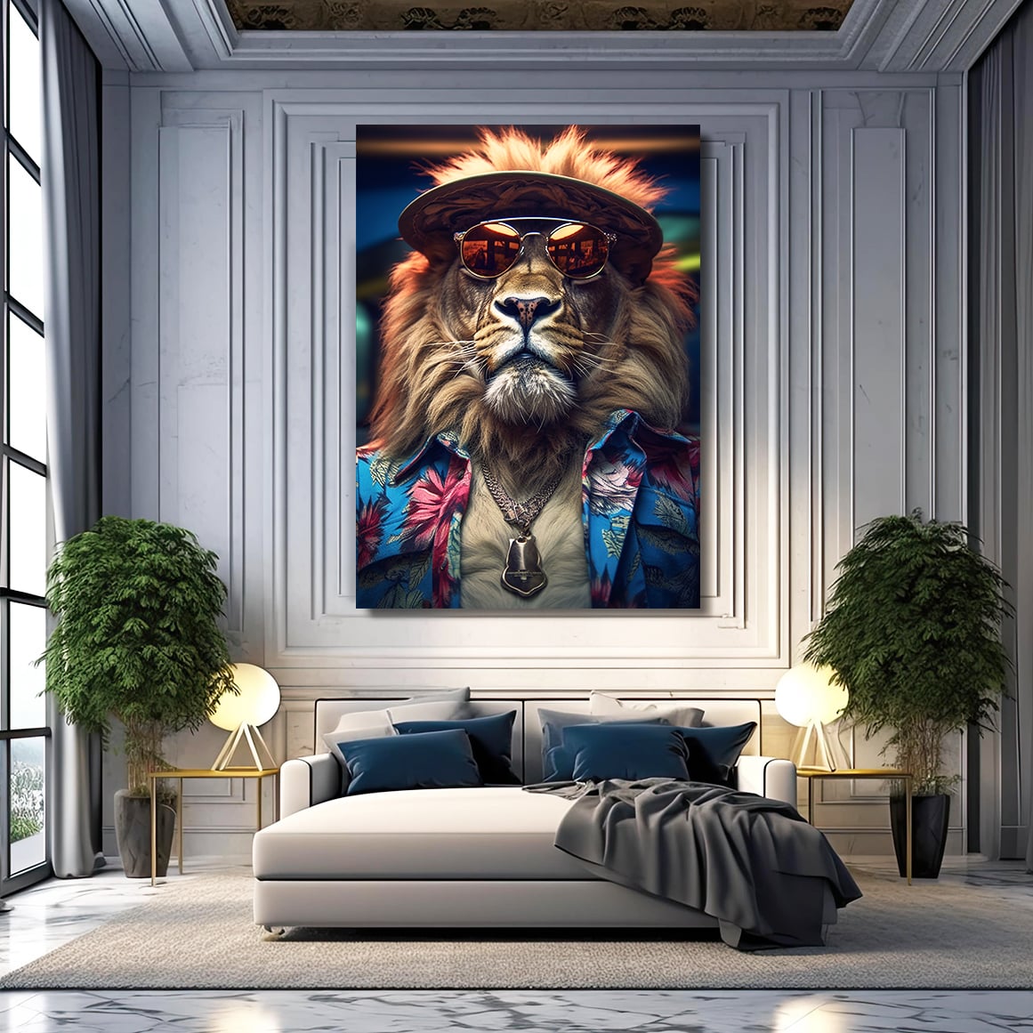 Lion Artwork Canvas