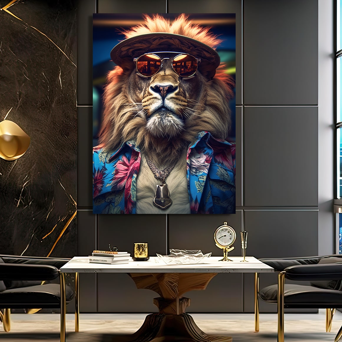 Lion Artwork Canvas