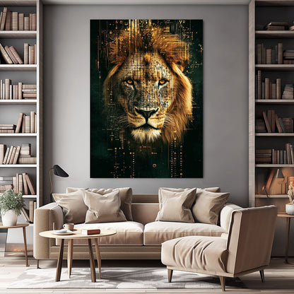 Lion Canvas Art