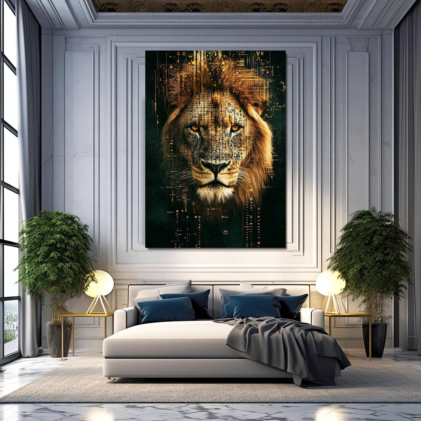 Lion Canvas Art