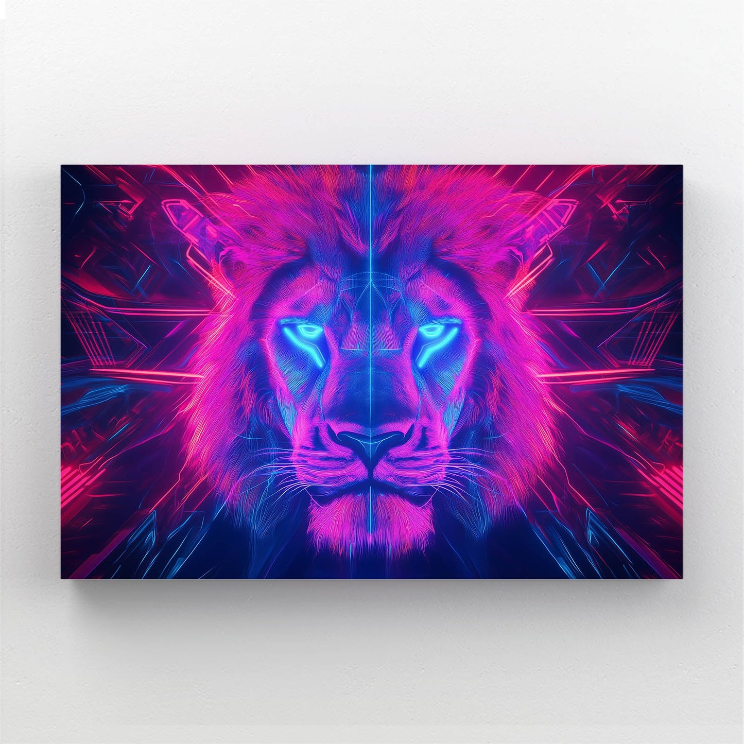 Lion Canvas Pop Art