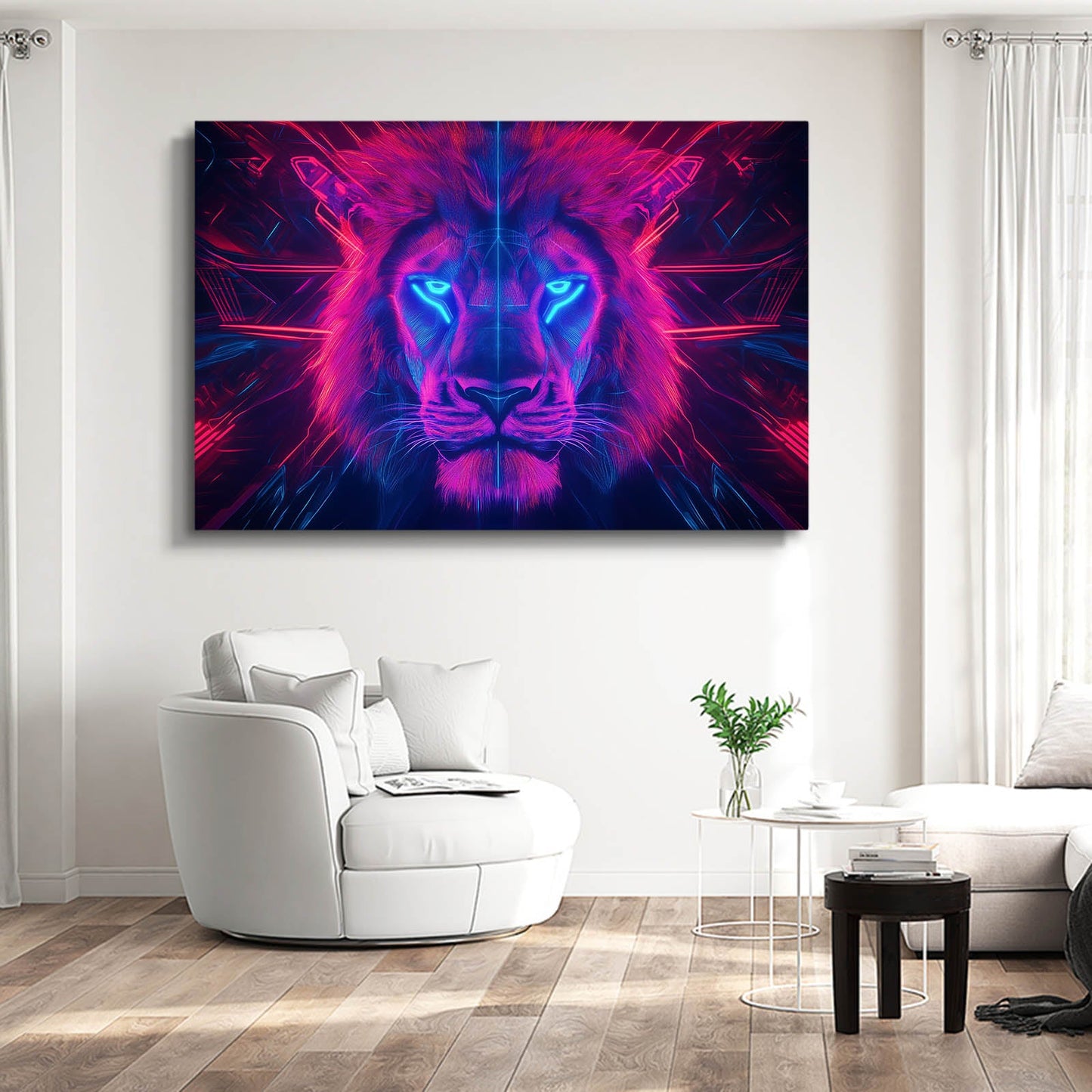 Lion Canvas Pop Art