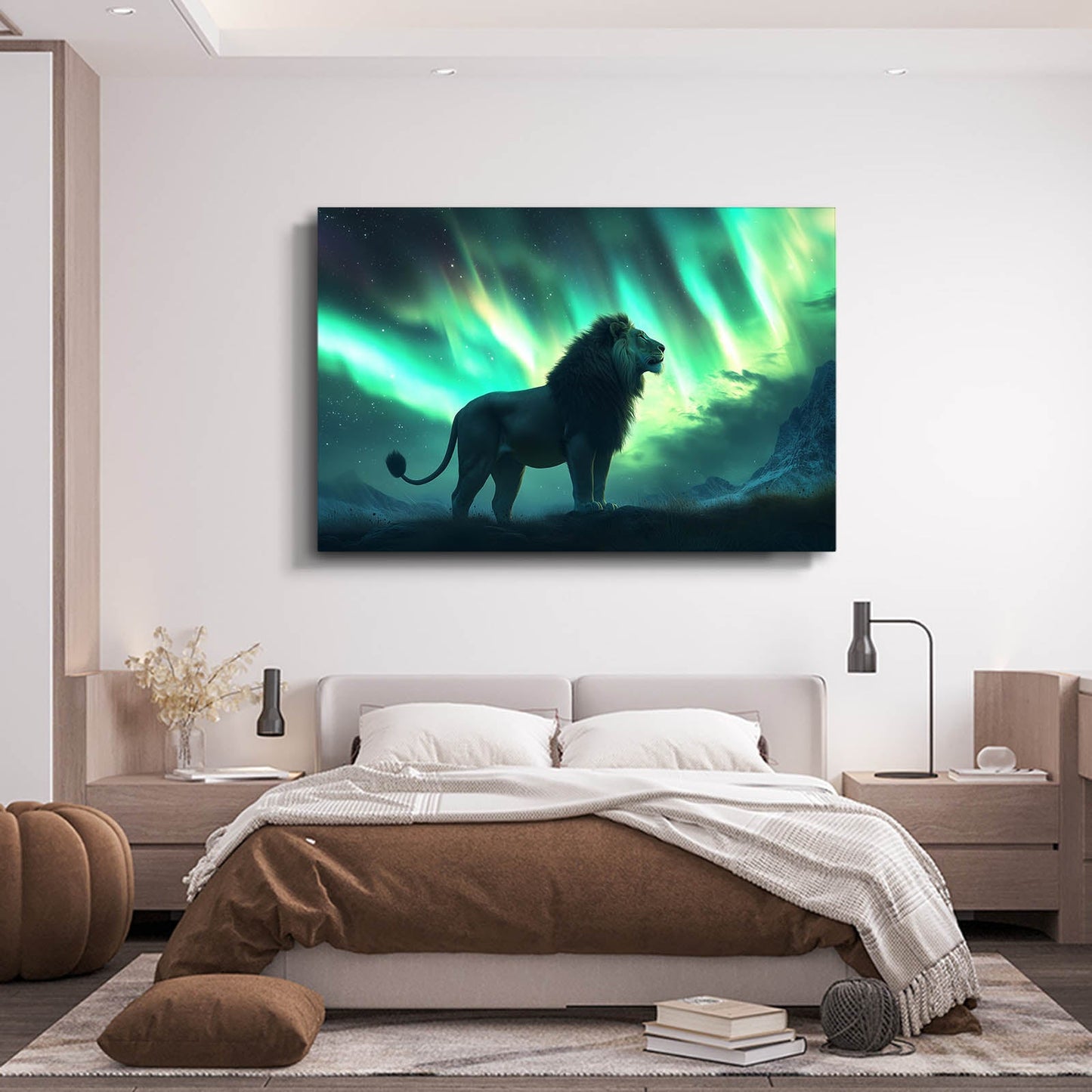 Lion Canvas Portrait