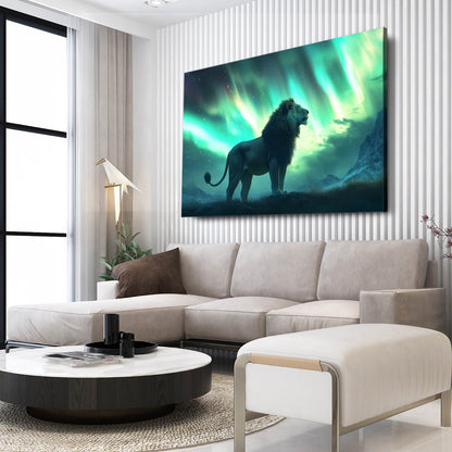 Lion Canvas Portrait