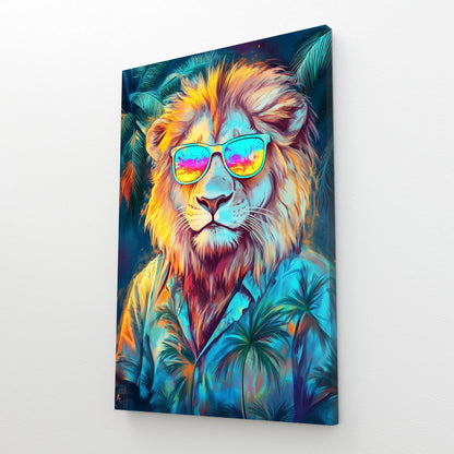 Lion Canvas Print