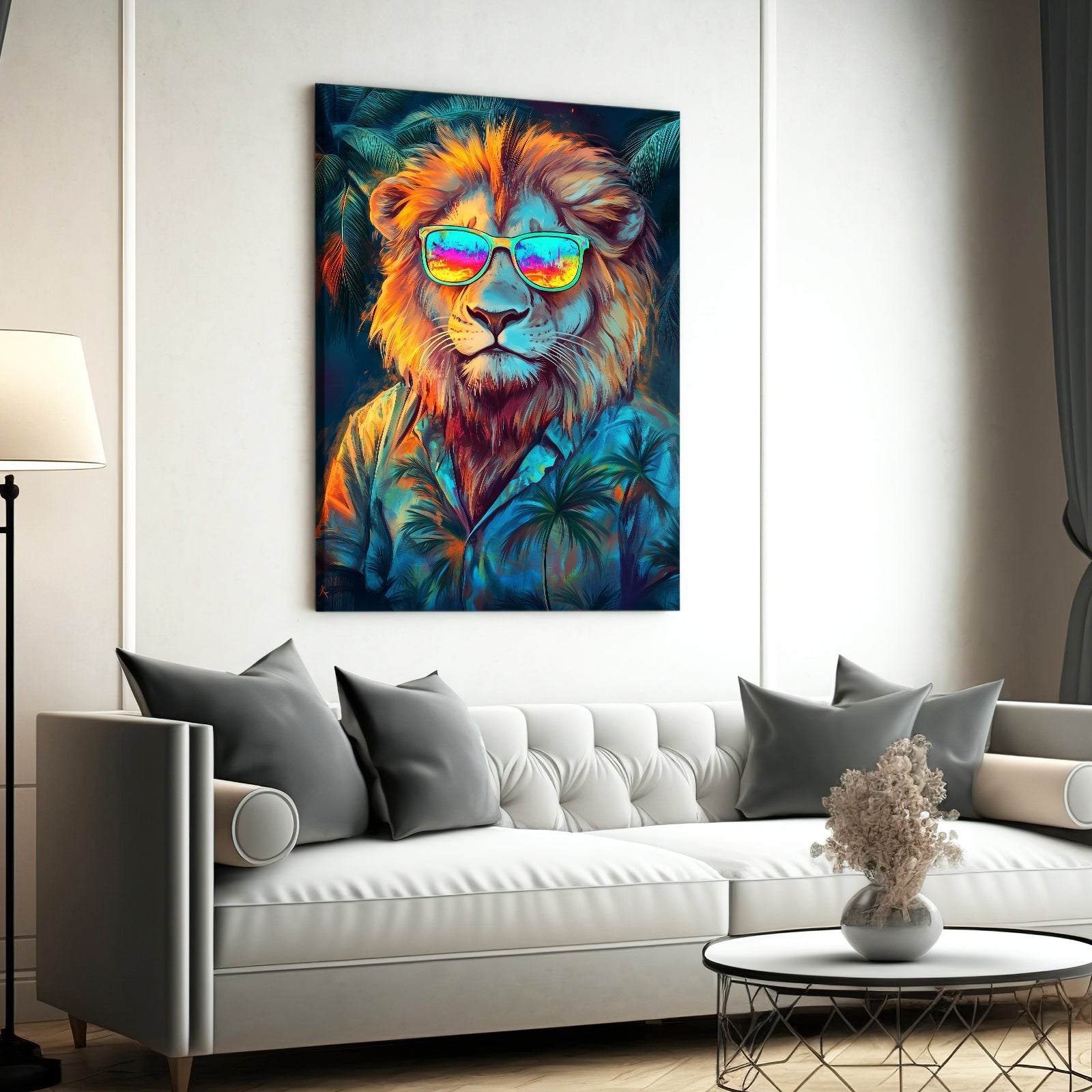 Lion Canvas Print