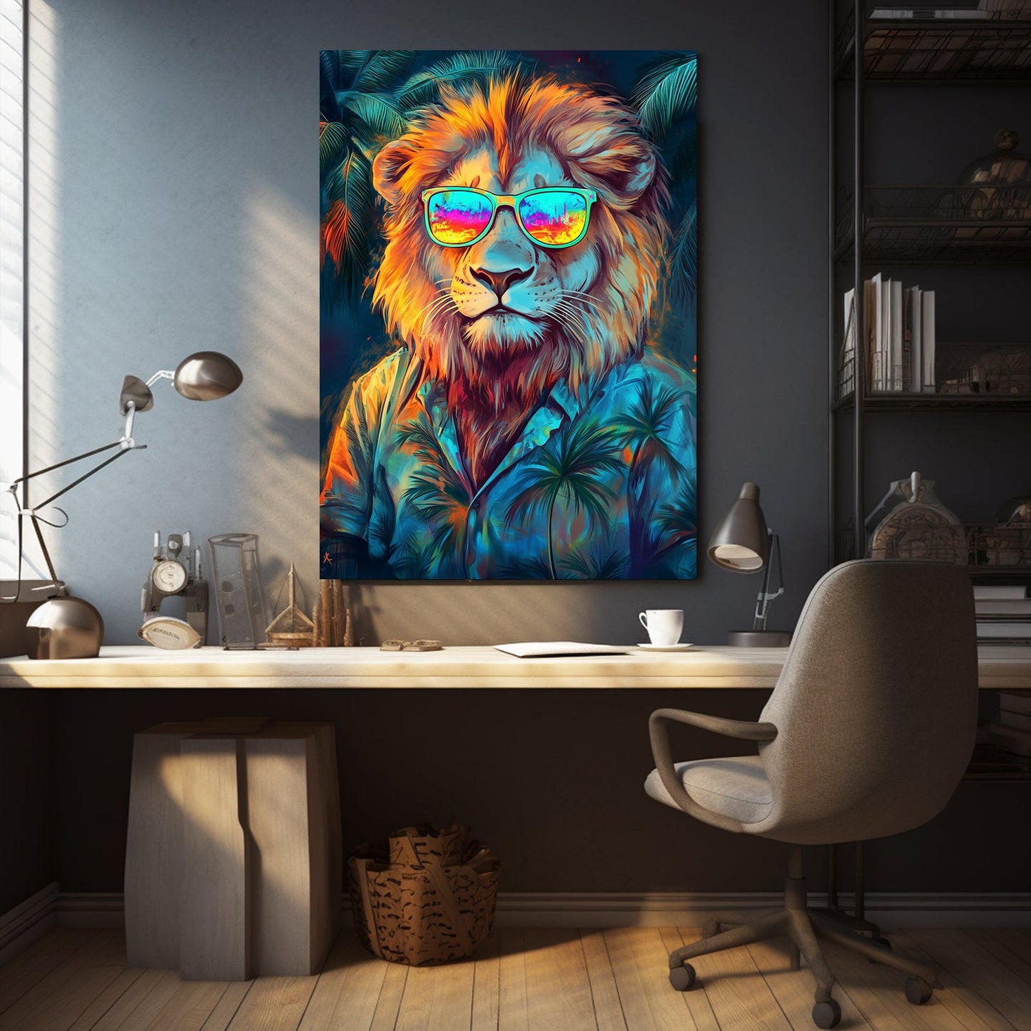 Lion Canvas Print