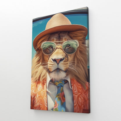 Lion Canvas Wall Art