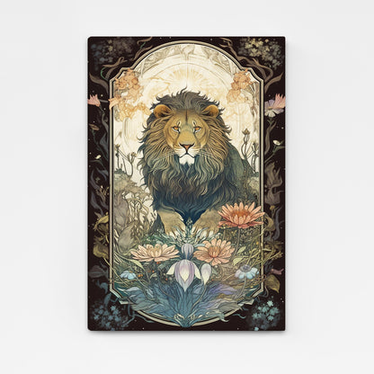 Lion Canvas Wall Decor
