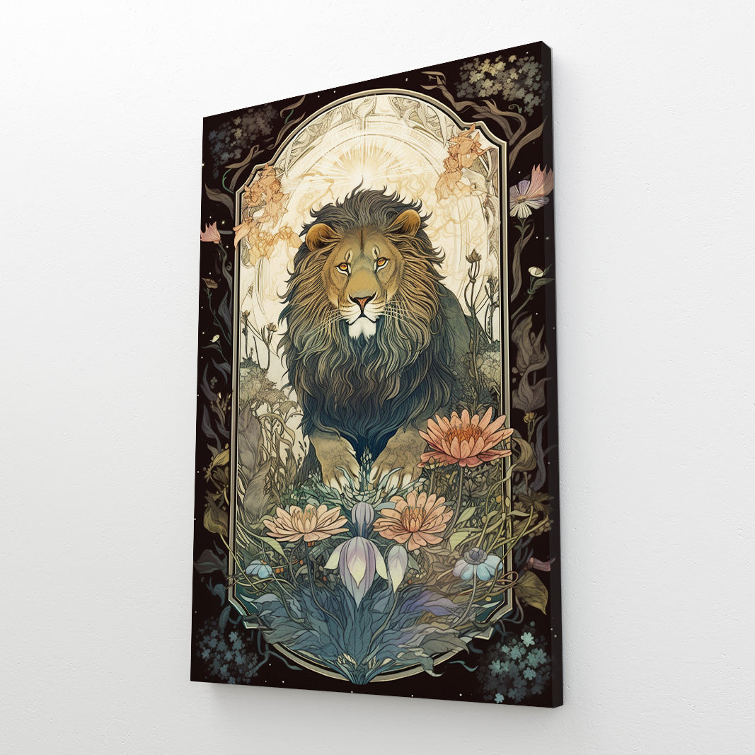 
Lion Canvas Wall Decor
