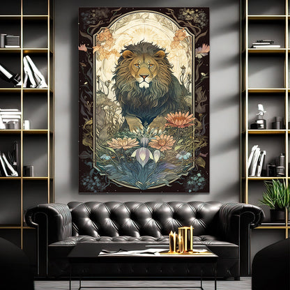 
Lion Canvas Wall Decor
