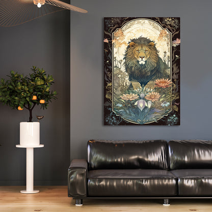 
Lion Canvas Wall Decor

