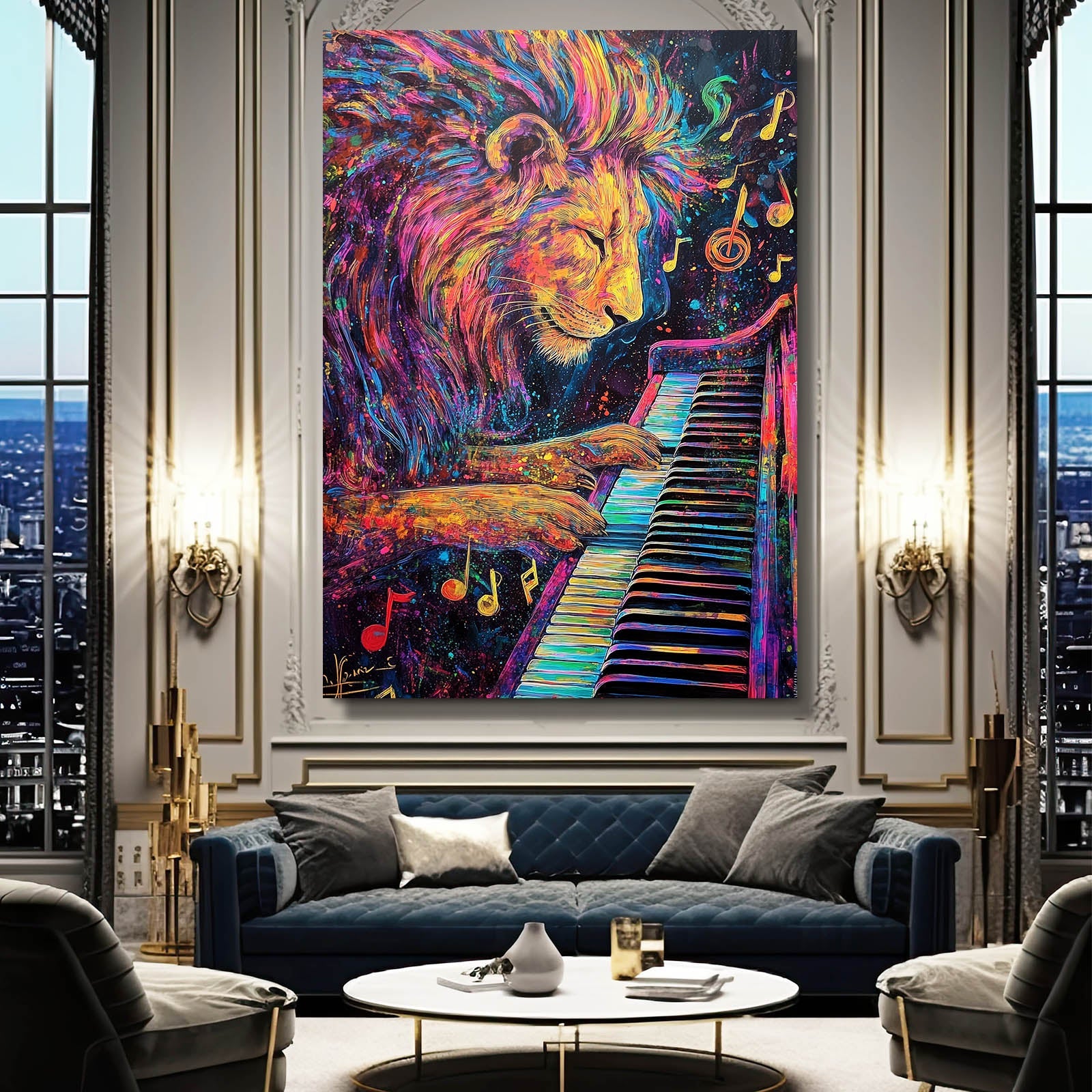 Lion Canvas