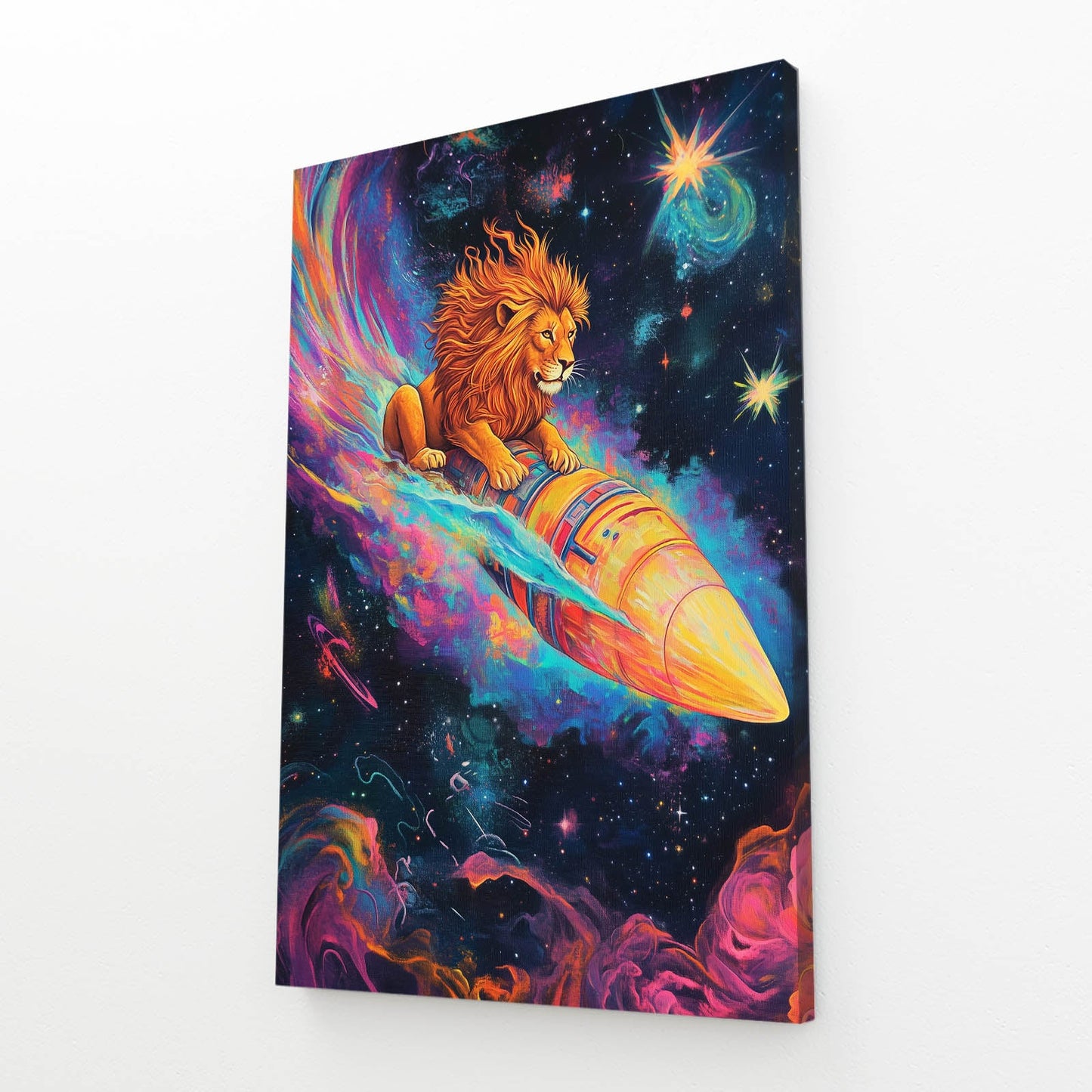 Lion Cartoon Art