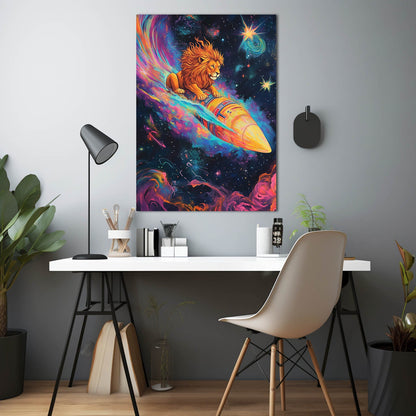 Lion Cartoon Art