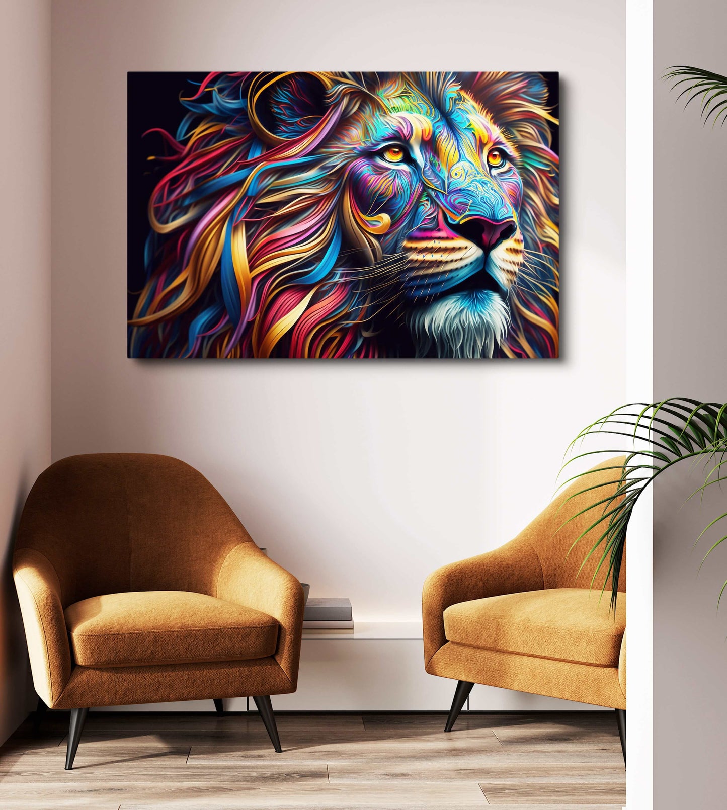 Lion Color Art