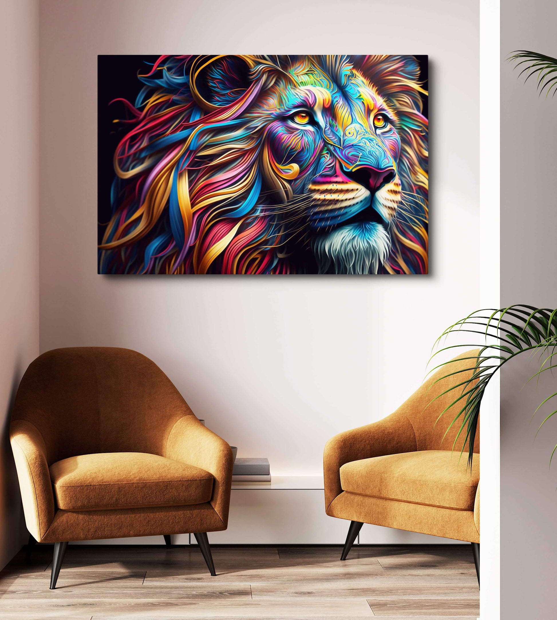 Lion Color Art