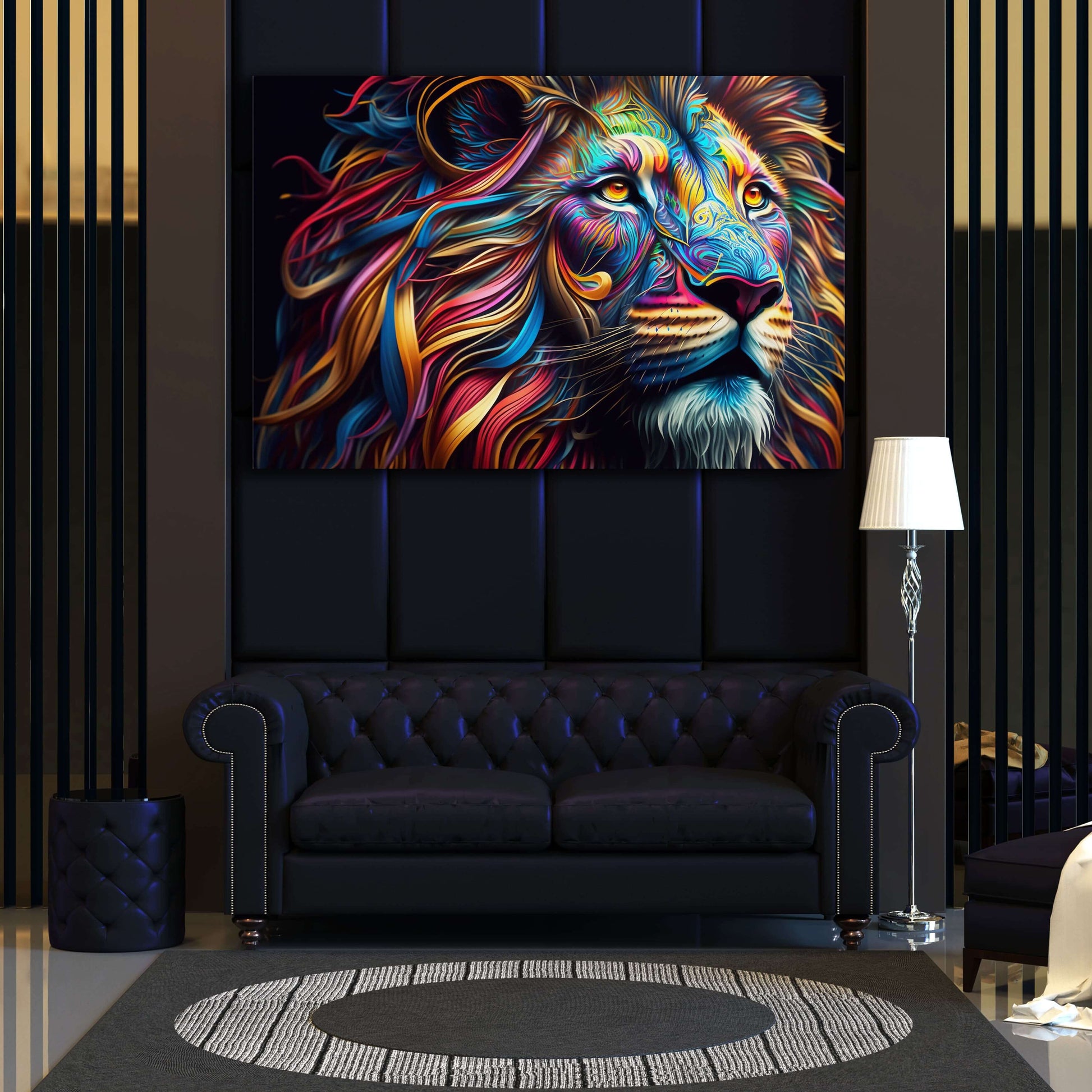 Lion Color Art