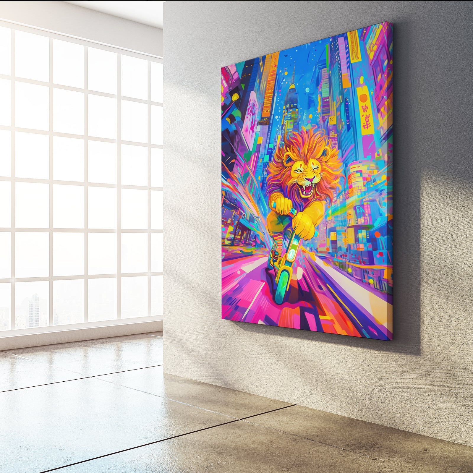 Lion Comic Art