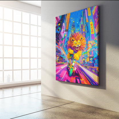 Lion Comic Art