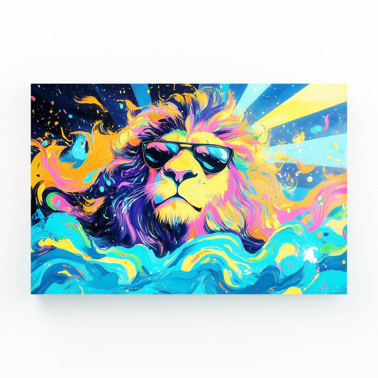 Lion Cool Wall Art