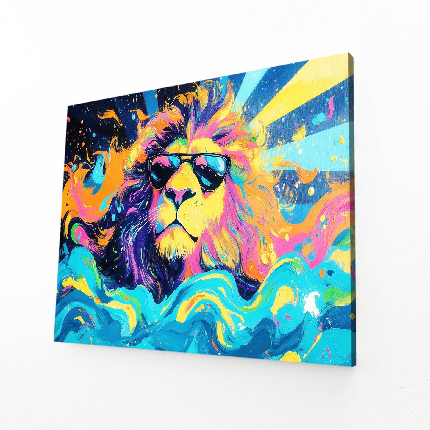 Lion Cool Wall Art