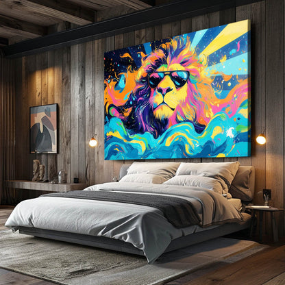 Lion Cool Wall Art