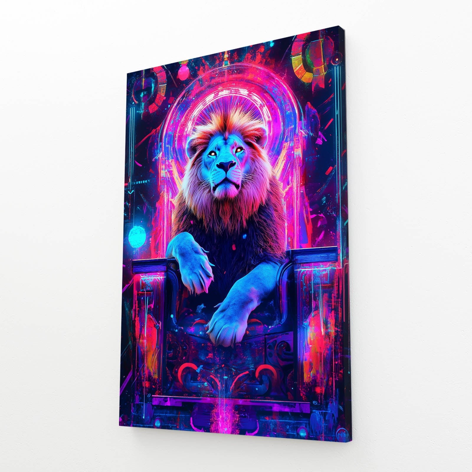 Lion Crown Art