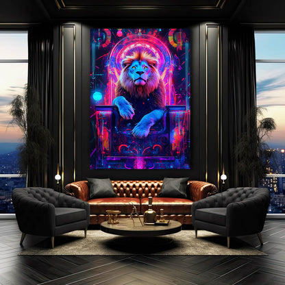 Lion Crown Art