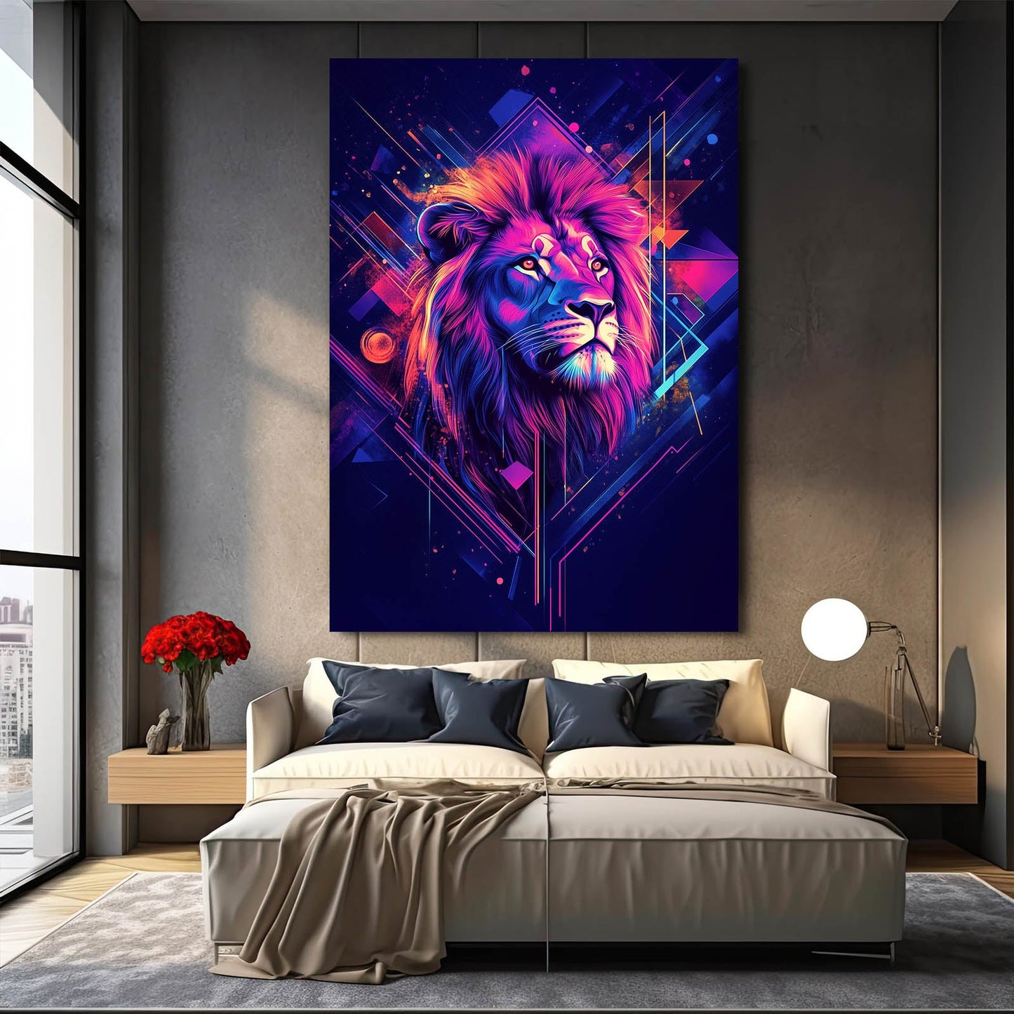 Lion Decor Wall Art